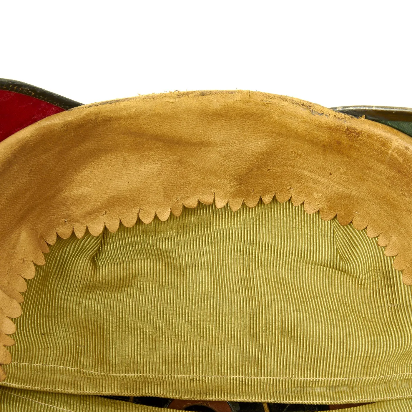 Original Imperial German WWI Prussian Garde du Corps "Extra" Grade Pickelhaube Helmet with Chin Strap