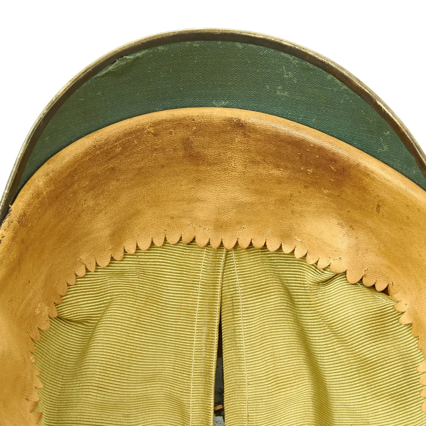 Original Imperial German WWI Prussian Garde du Corps "Extra" Grade Pickelhaube Helmet with Chin Strap