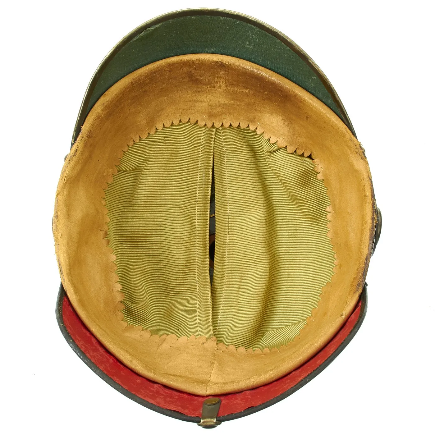 Original Imperial German WWI Prussian Garde du Corps "Extra" Grade Pickelhaube Helmet with Chin Strap
