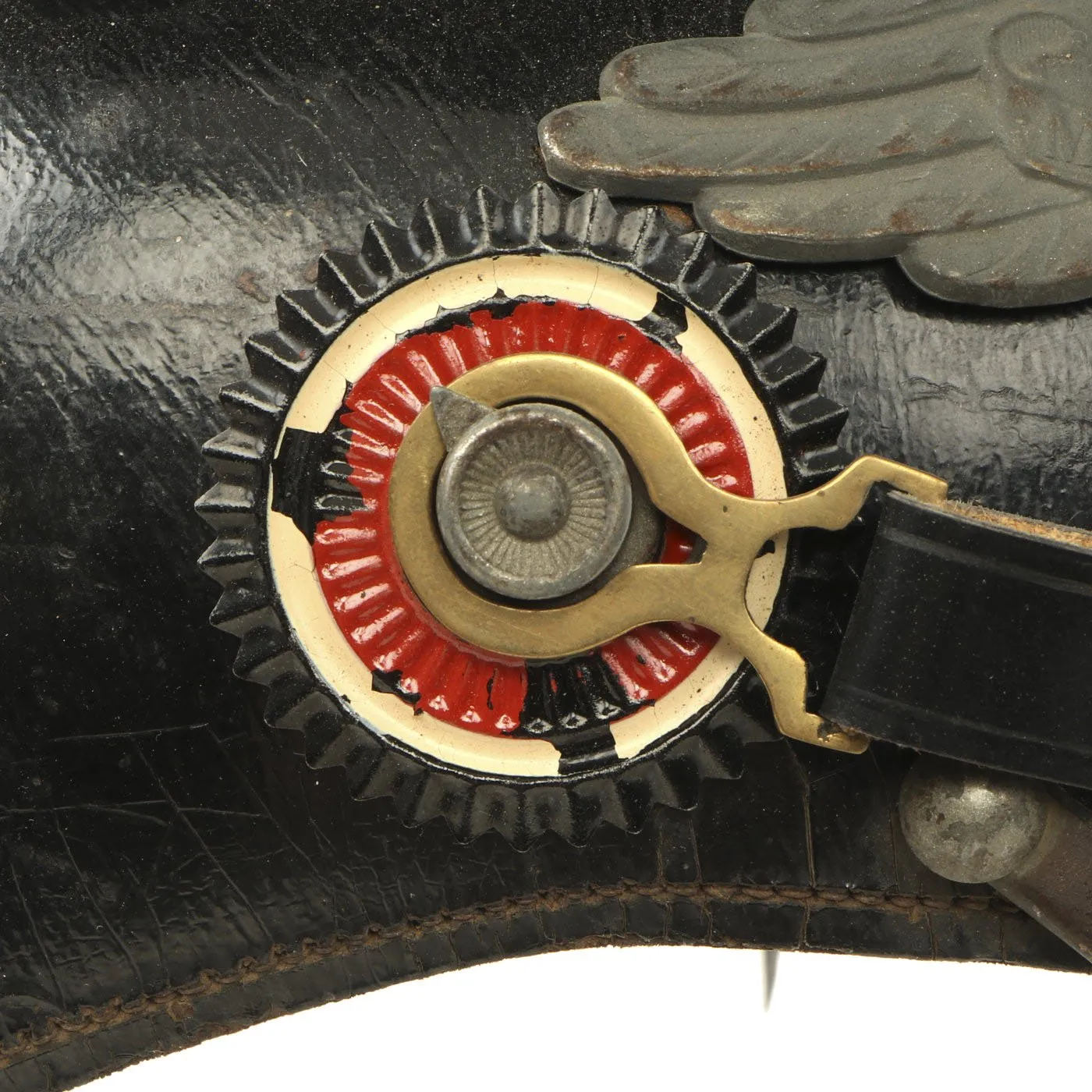 Original Imperial German WWI Prussian M1915 Other Ranks Garde Ulanen Tschapka with Repro Parts