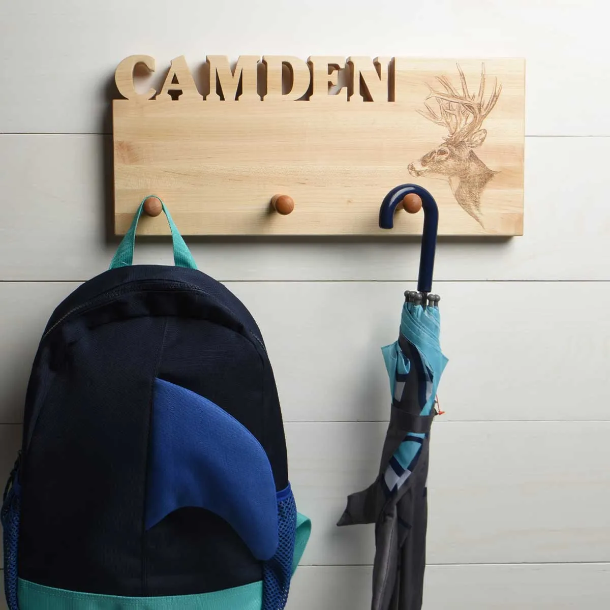 Personalized Coat Rack