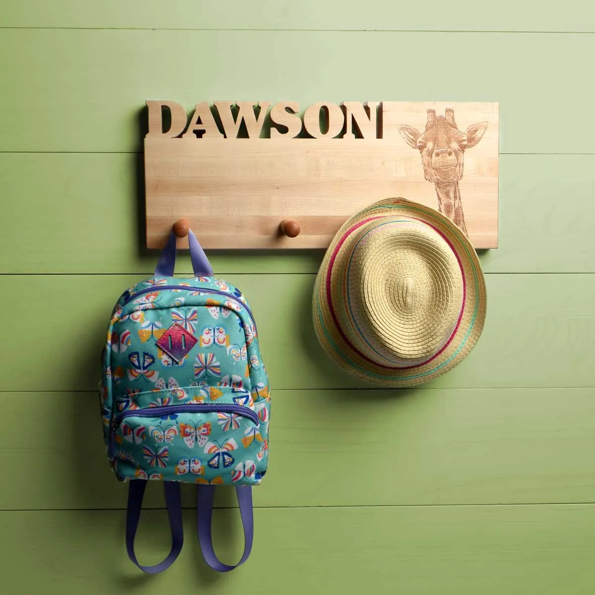 Personalized Coat Rack