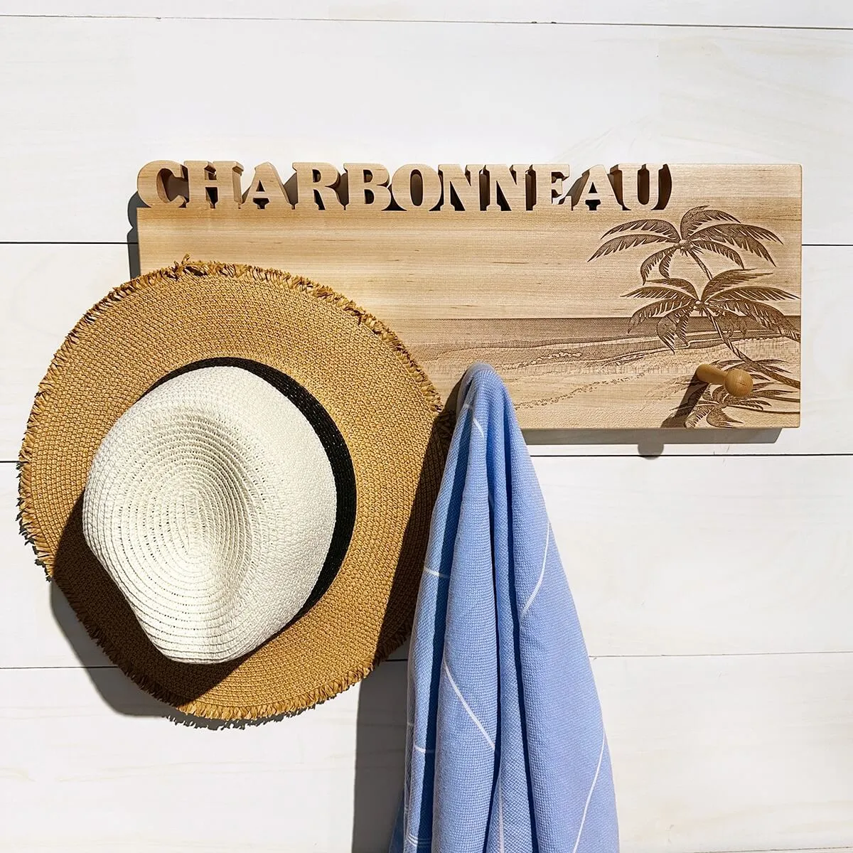 Personalized Coat Rack