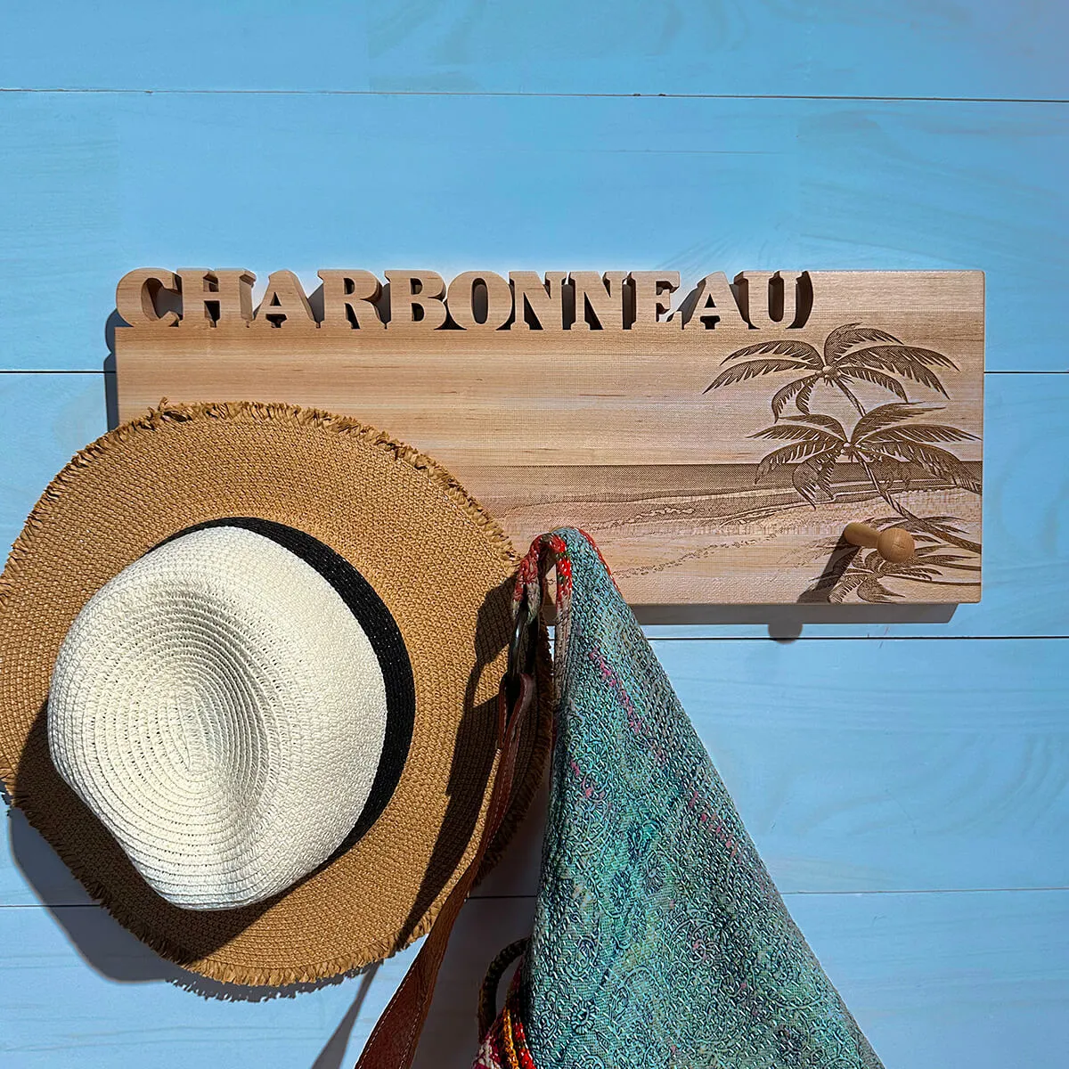 Personalized Coat Rack