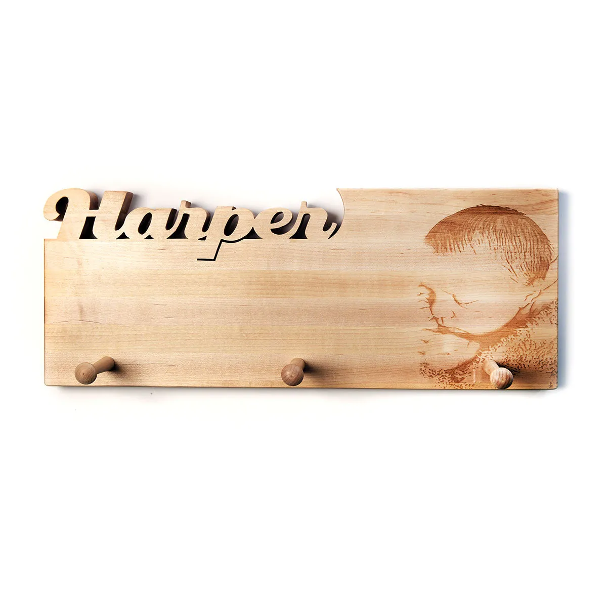 Personalized Coat Rack