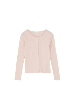 Skall Studio Edie cardigan - Blossom Pink