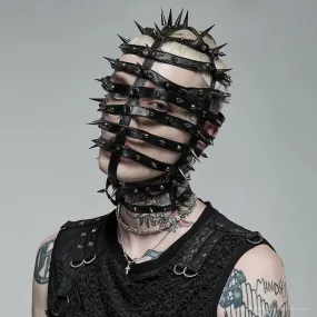Straitjacket Supermodel Spiked Mask