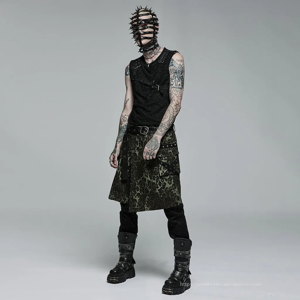 Straitjacket Supermodel Spiked Mask