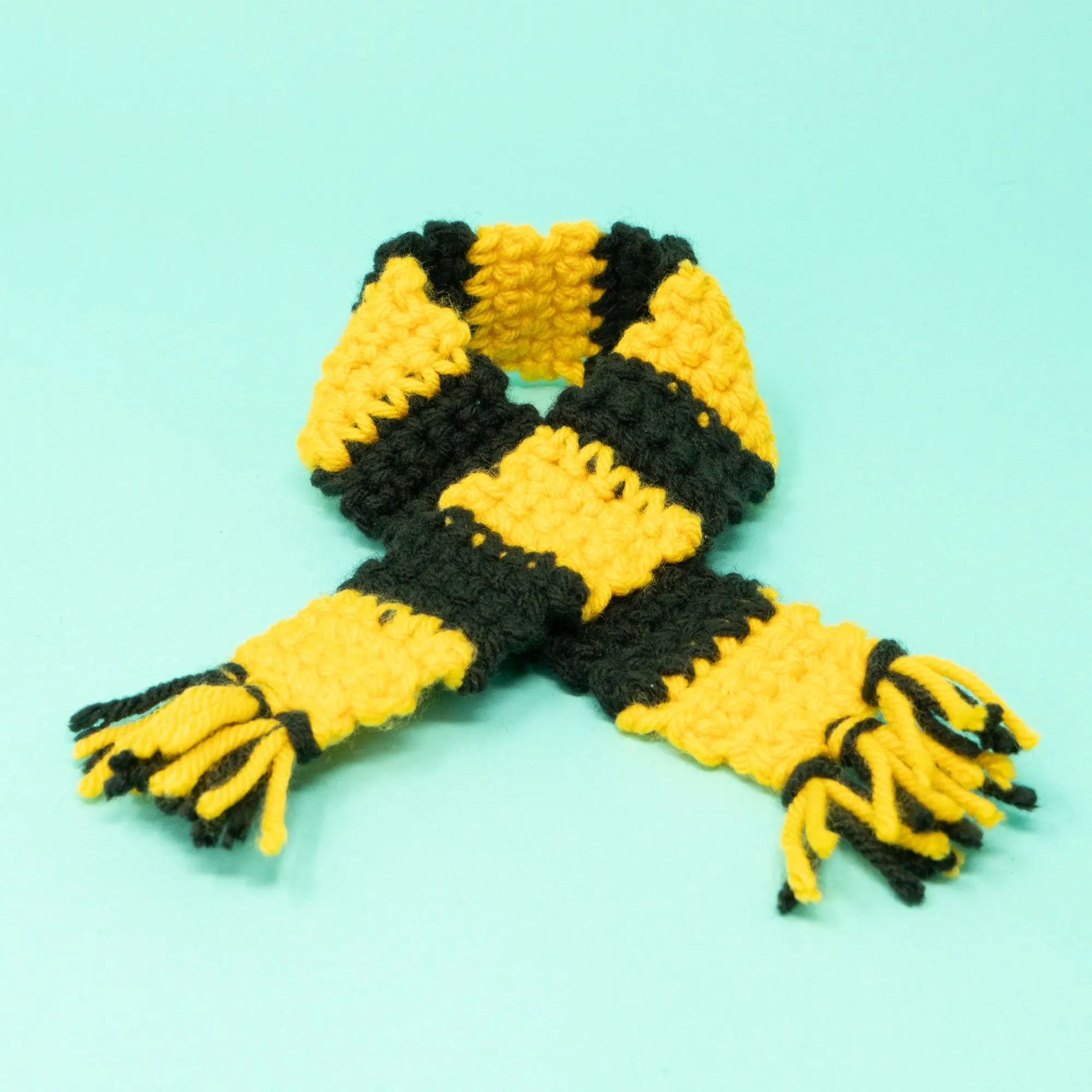 Striped Wizard Dog Scarf (Inspired by Harry Potter)