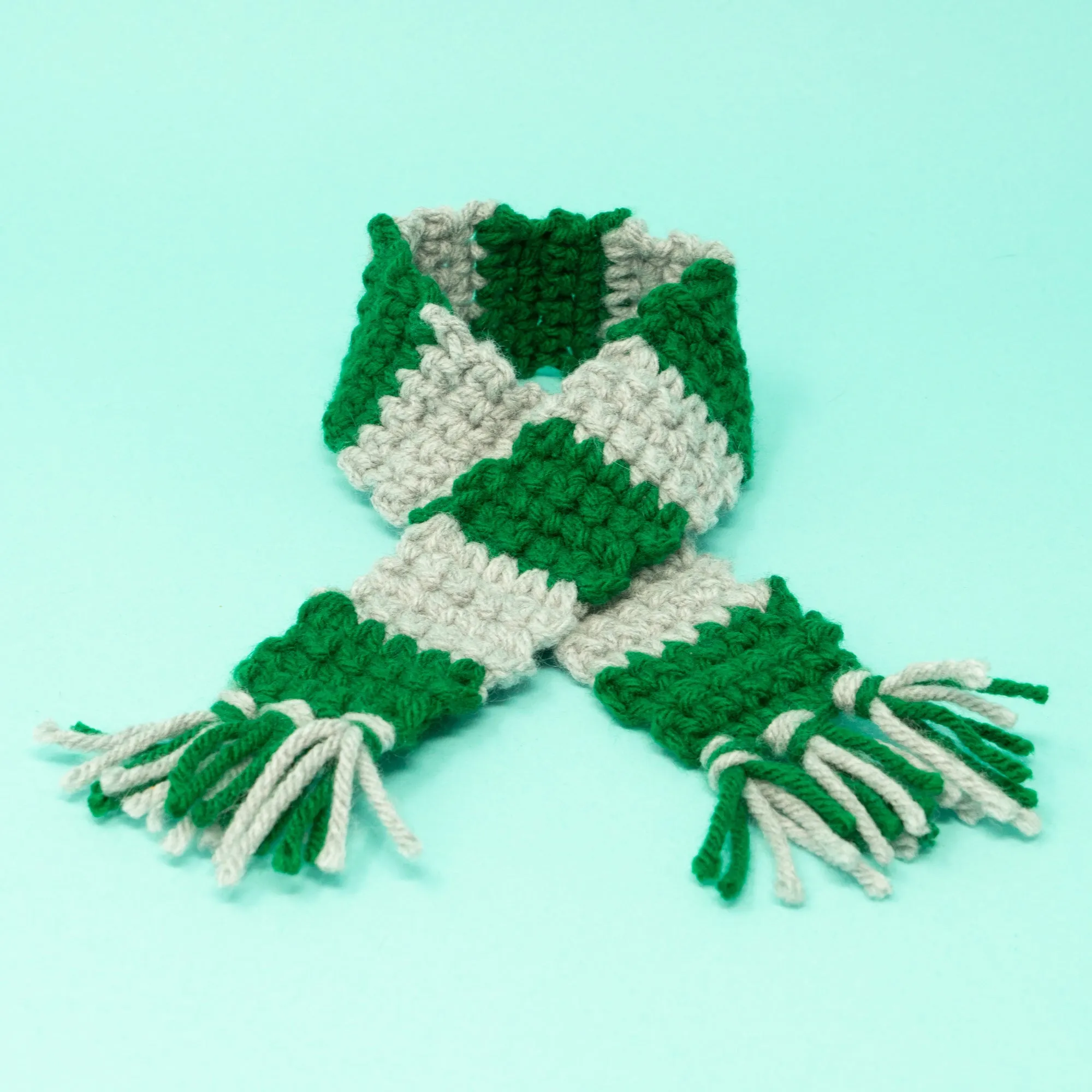 Striped Wizard Dog Scarf (Inspired by Harry Potter)