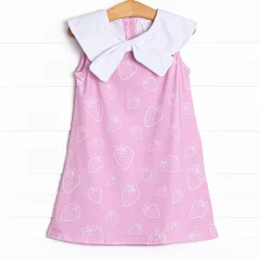 Summer Berries Dress, Pink