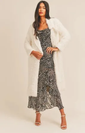 Swift Steps Faux Fur Coat