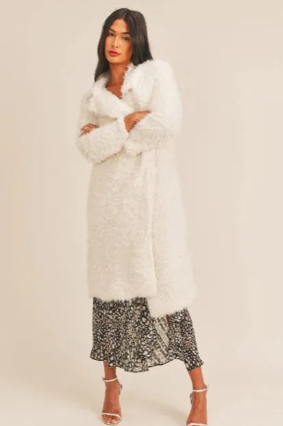 Swift Steps Faux Fur Coat