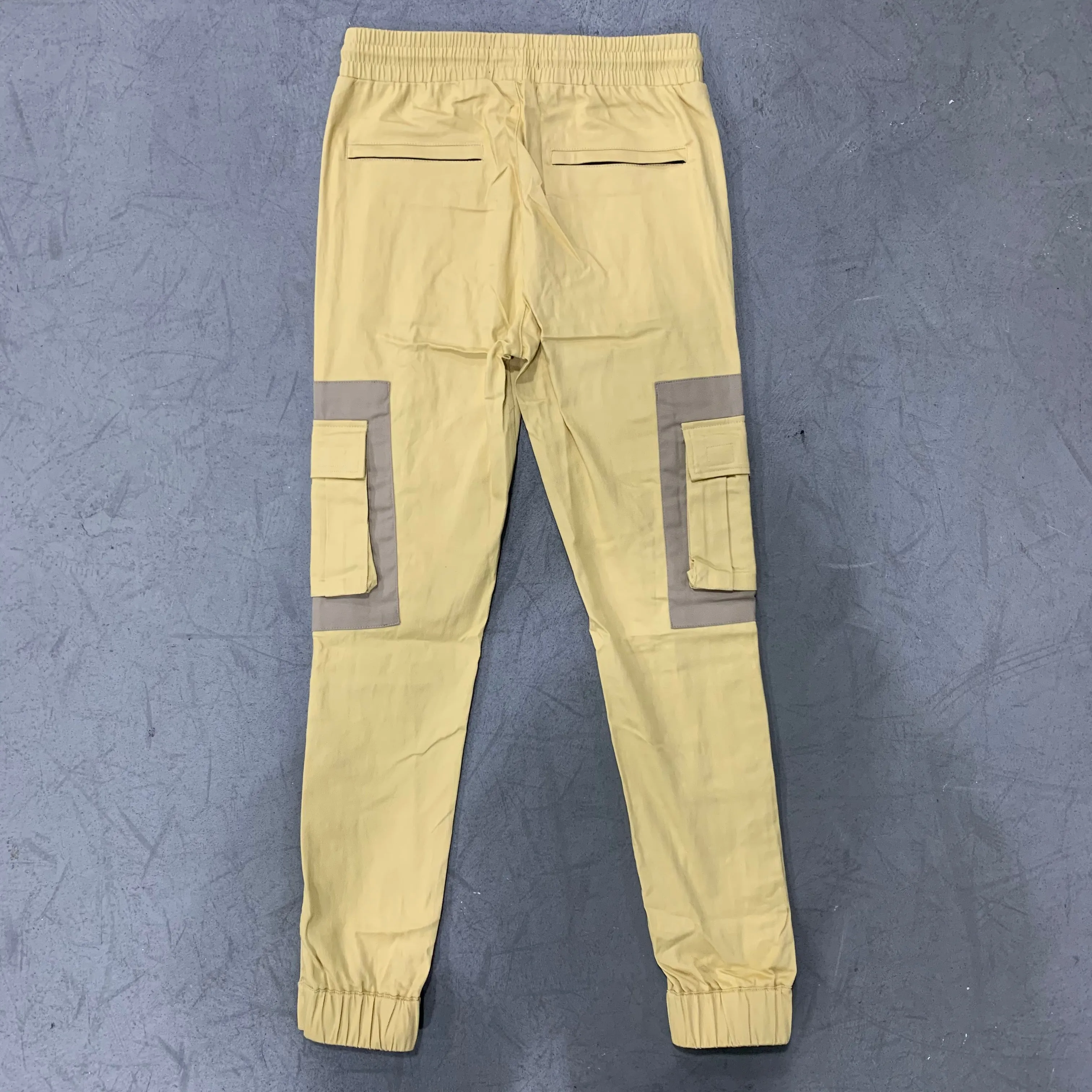 Tan Mystic Cargo Joggers