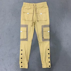 Tan Mystic Cargo Joggers