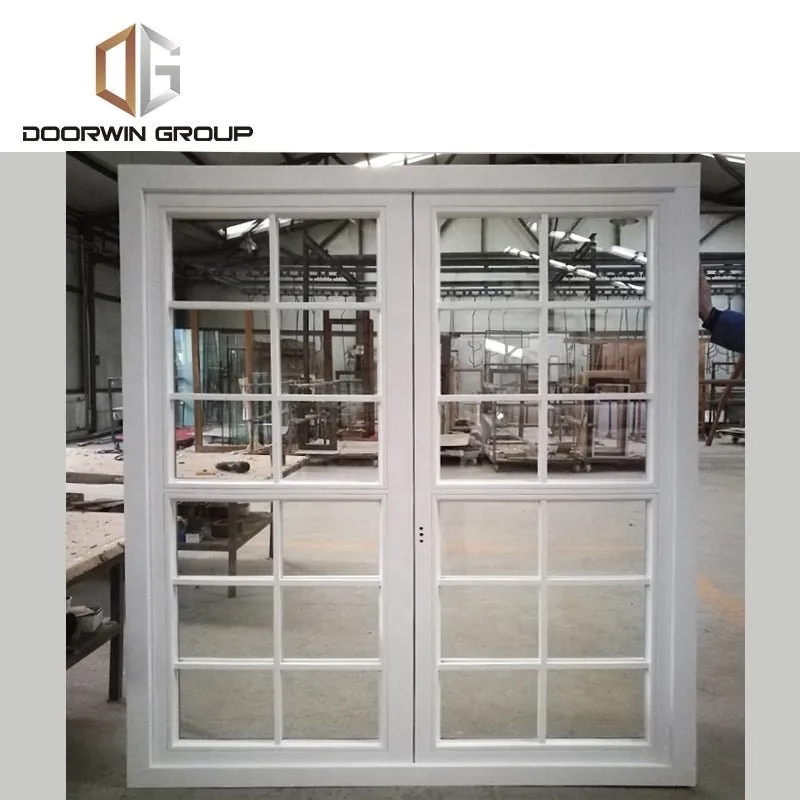 ventilation french window with grille design by Doorwin on Alibaba