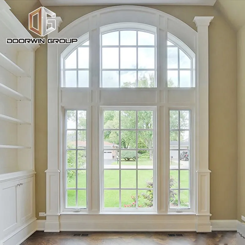 ventilation french window with grille design by Doorwin on Alibaba