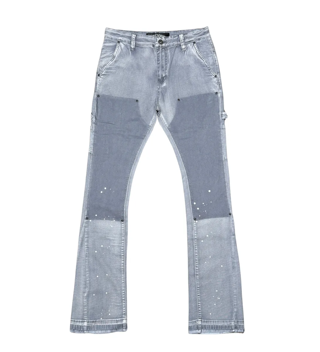 VICIOUS DENIM STACKED FIT  VC660-GREY