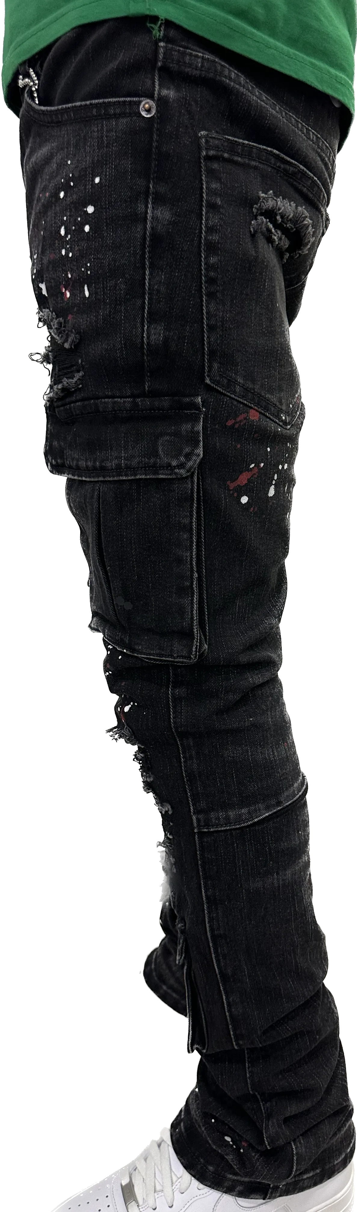 VICIOUS DENIM VC218 CHROME BLACK