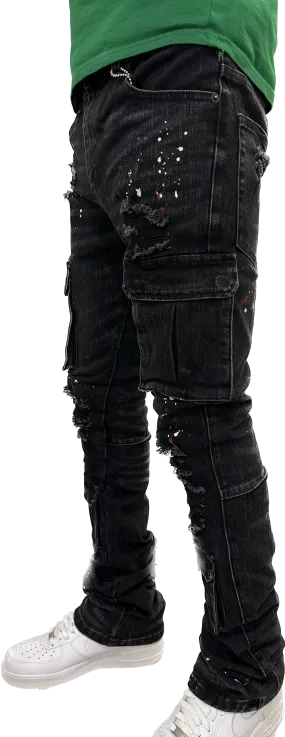VICIOUS DENIM VC218 CHROME BLACK