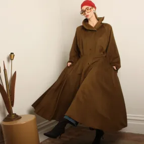 Vintage 70's Ramosport France Wool Dress Coat