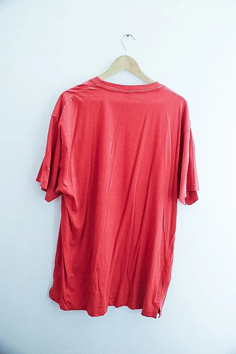 Vintage Diadora mens red tees XL