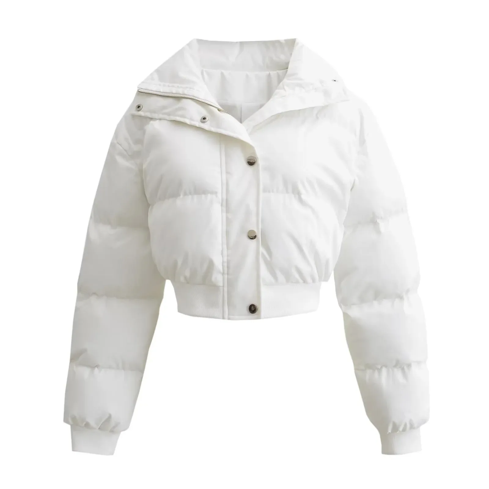 winter new thickened seven-color warm cotton clothes loose and handsome European and American trend women's cotton-padded jackets