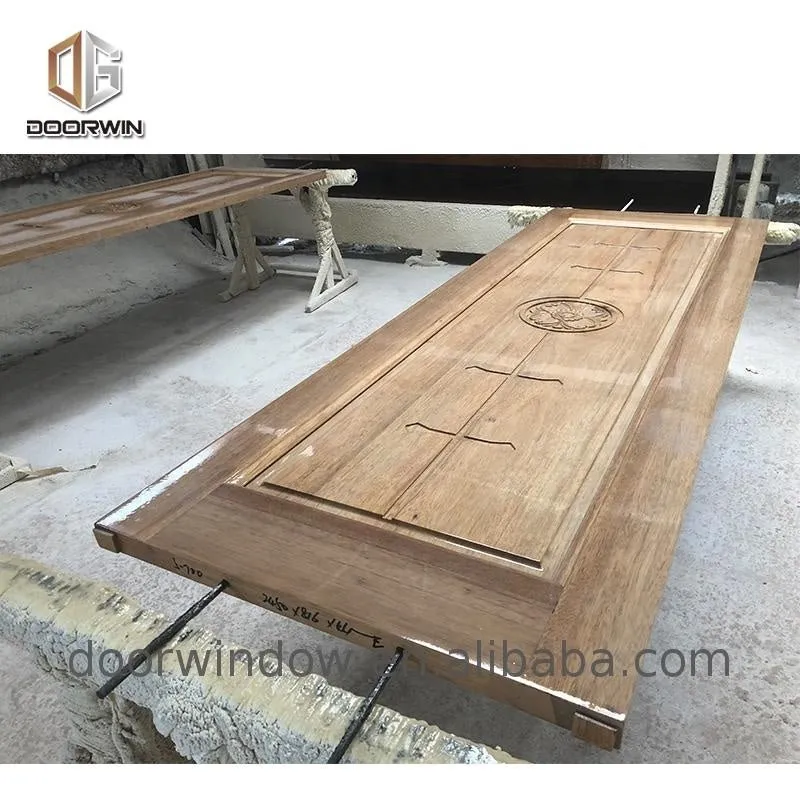 Wooden door with frame decoration glass insert wood interior door glass insert wood interior door